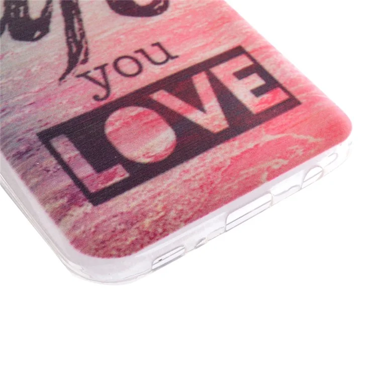 0.6mm Super Slim TPU Case for Samsung Galaxy S7 G930 - Live the Life You Love