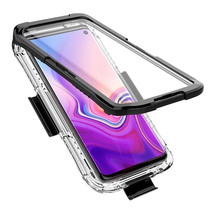 10M Waterproof Diving Case Cover for Samsung Galaxy S7 edge G935 - Black