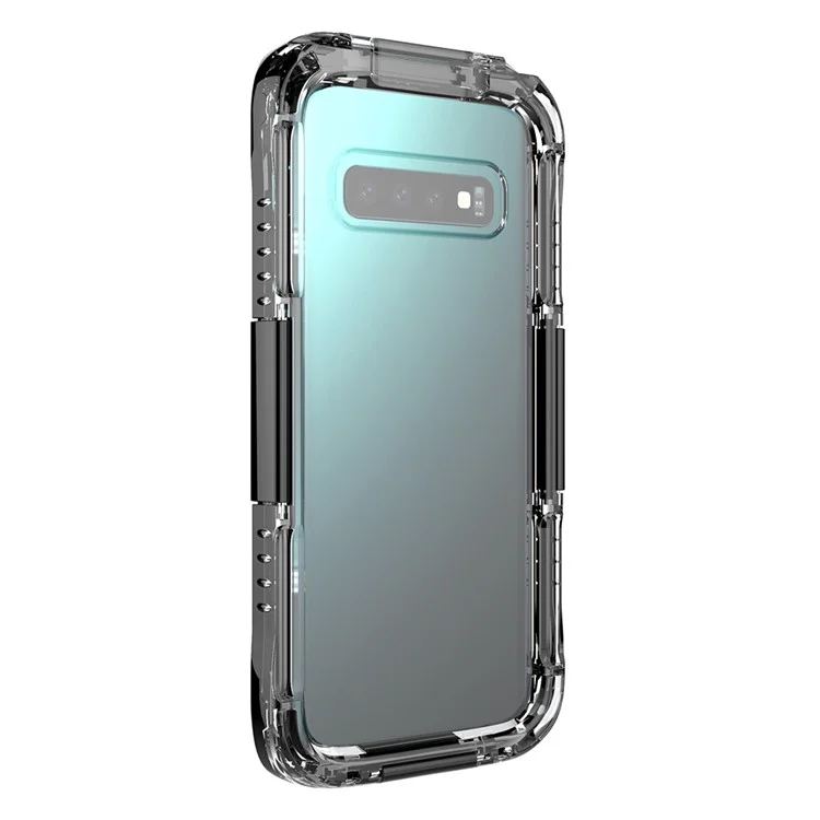 10M Waterproof Diving Case Cover for Samsung Galaxy S7 edge G935 - Black