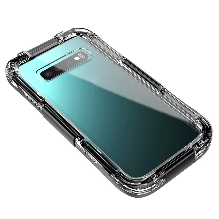 10M Waterproof Diving Case Cover for Samsung Galaxy S7 edge G935 - Black