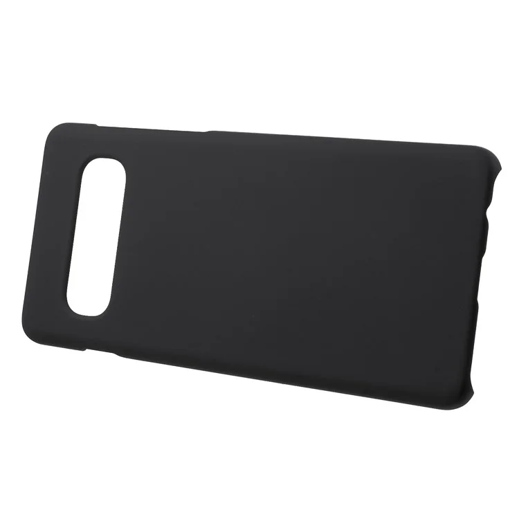 Rubberized PC Hard Case for Samsung Galaxy S10 - Black