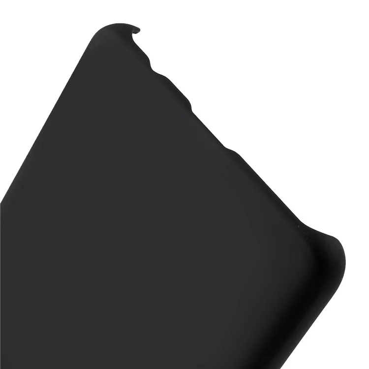 Custodia di Telefono in Plastica Rigida Gommata Per Samsung Galaxy S10 Plus - Nero