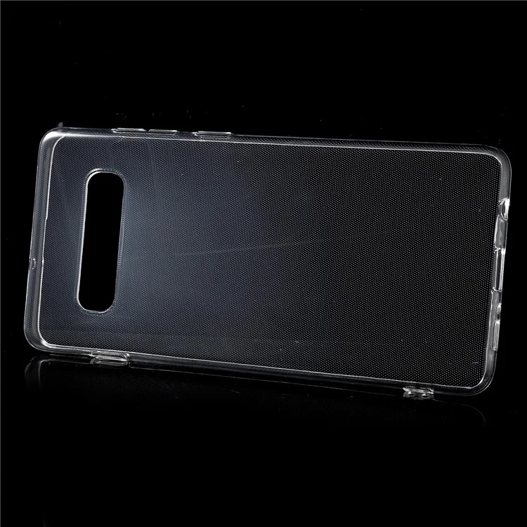 Para Samsung Galaxy S10 Plus Capa de Telefone Celular de TPU Cristal Transparente