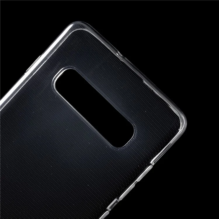 Para Samsung Galaxy S10 Plus Capa de Telefone Celular de TPU Cristal Transparente