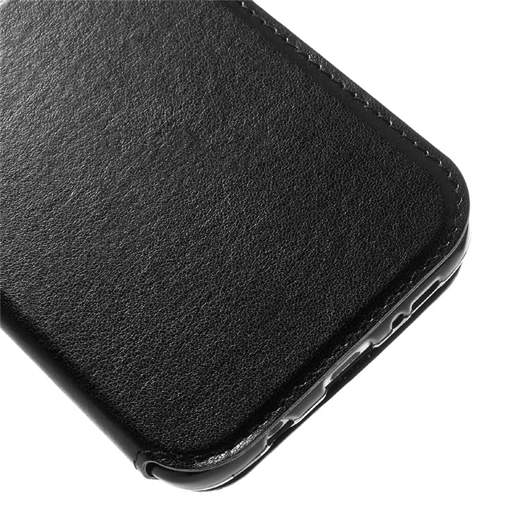 ROAR KOREA Window View Leather Stand Case for Samsung Galaxy S7 edge G935 - Black
