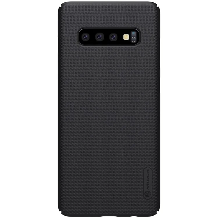 NILLKIN Super Frosted Shield PC Mobile Case para Samsung Galaxy S10 Plus - Preto