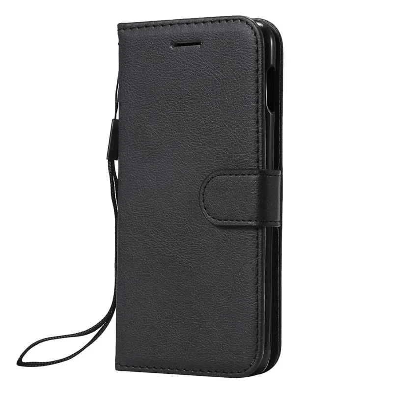 Wallet Leather Stand Case for Samsung Galaxy S10e - Black