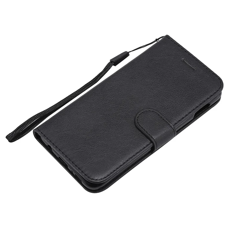 Wallet Leather Stand Case for Samsung Galaxy S10e - Black
