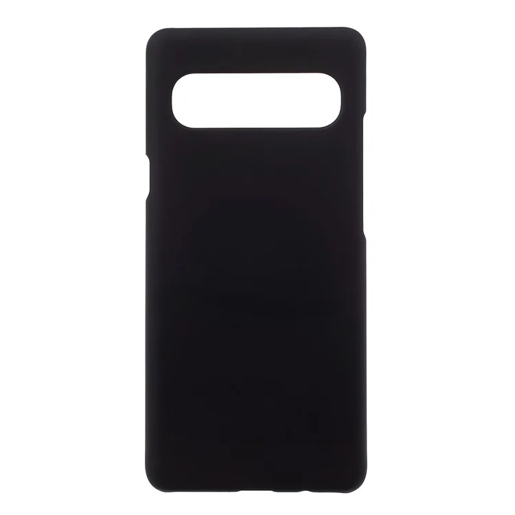 Rubberized Hard PC Case for Samsung Galaxy S10 5G - Black