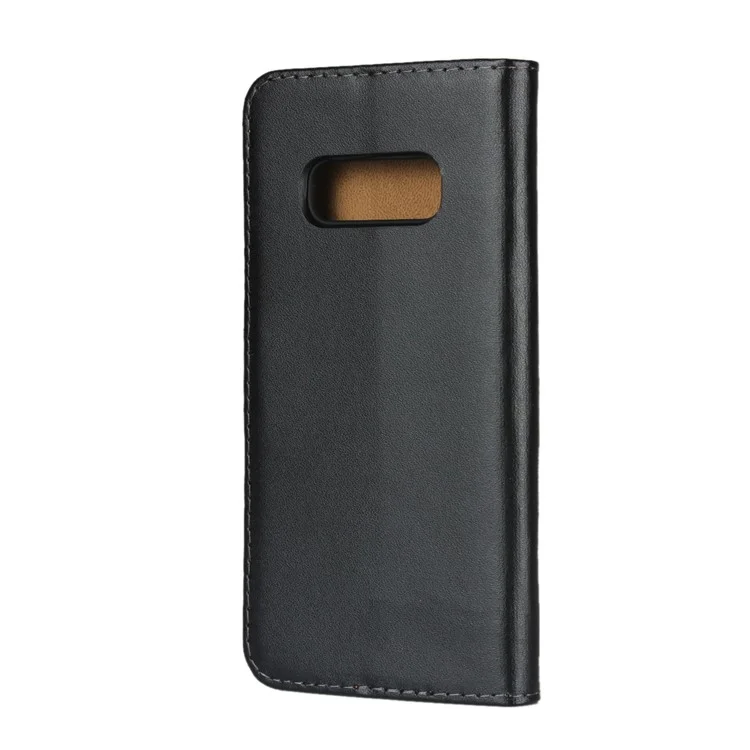 Genuine Leather Shell with Stand Wallet for Samsung Galaxy S10e