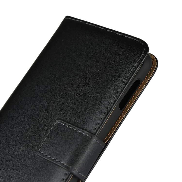 Genuine Leather Shell with Stand Wallet for Samsung Galaxy S10e