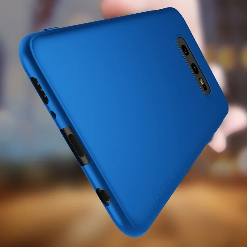 X-LEVEL Guardian Series Matte TPU Protection Case for Samsung Galaxy S10e - Blue