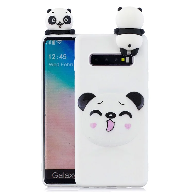 [3D Animal Doll] Pattern Printing TPU Phone Case for Samsung Galaxy S10 Plus - Koala