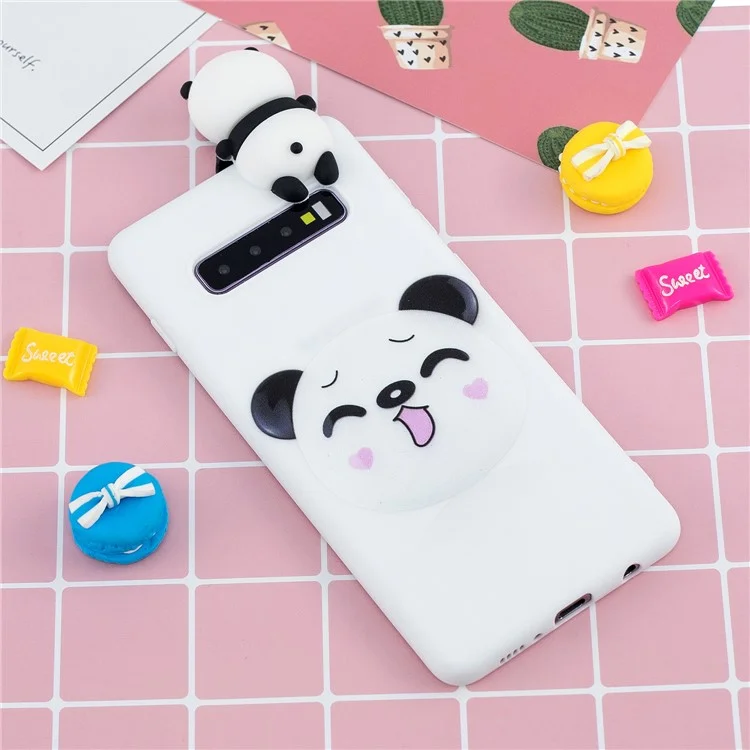 [3D Animal Doll] Pattern Printing TPU Phone Case for Samsung Galaxy S10 Plus - Koala