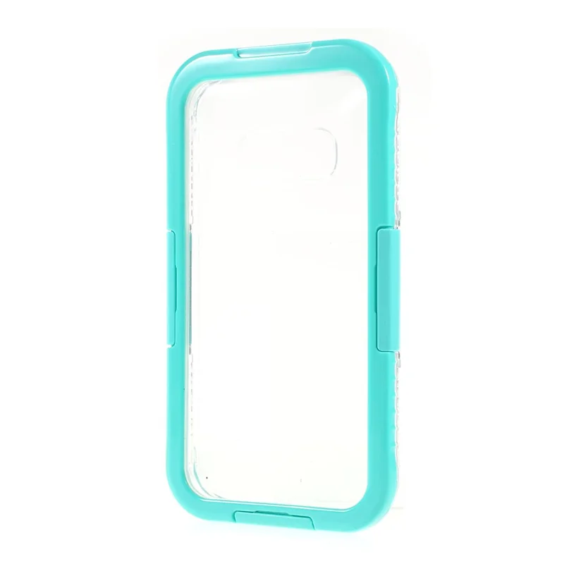10m Underwater IP68 Waterproof Mobile Cover for Samsung Galaxy S10e Dirt / Dust / Snow Proof Case - Cyan