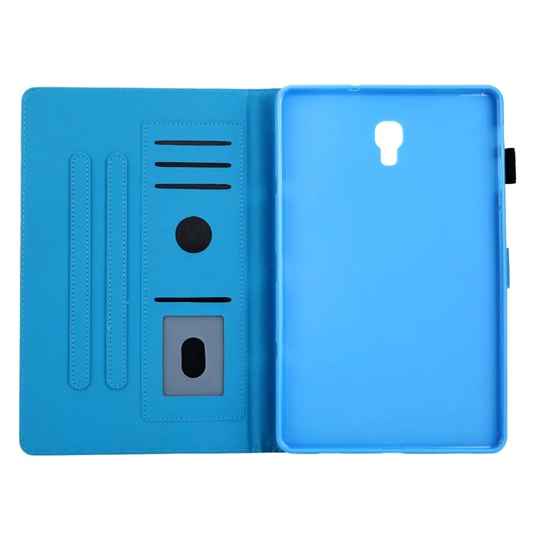 Animal Series Motherned le Cuir Card Holder Case Pour Samsung Galaxy Tab A 10.5 (2018) T590 T595 T597 - Hibou