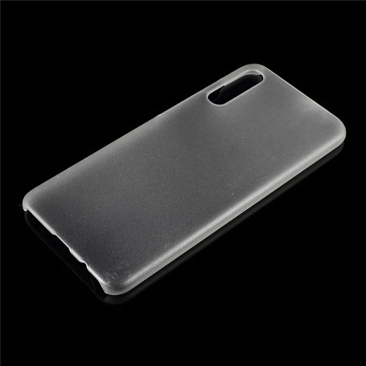 Coque rigide en caoutchouc pour Samsung Galaxy A70 - Transparente