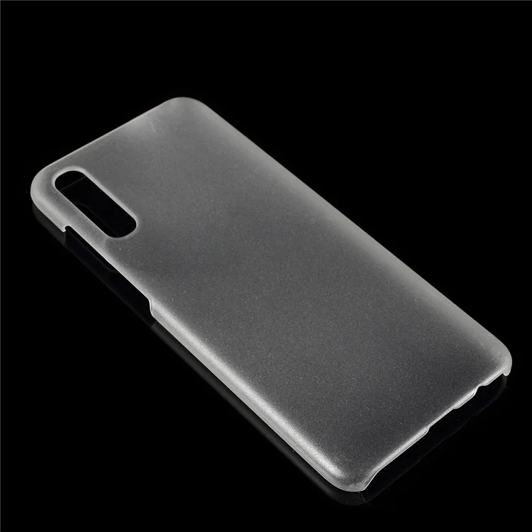 Case Rígida de PC Emborrachado Para Samsung Galaxy A70 - Transparente