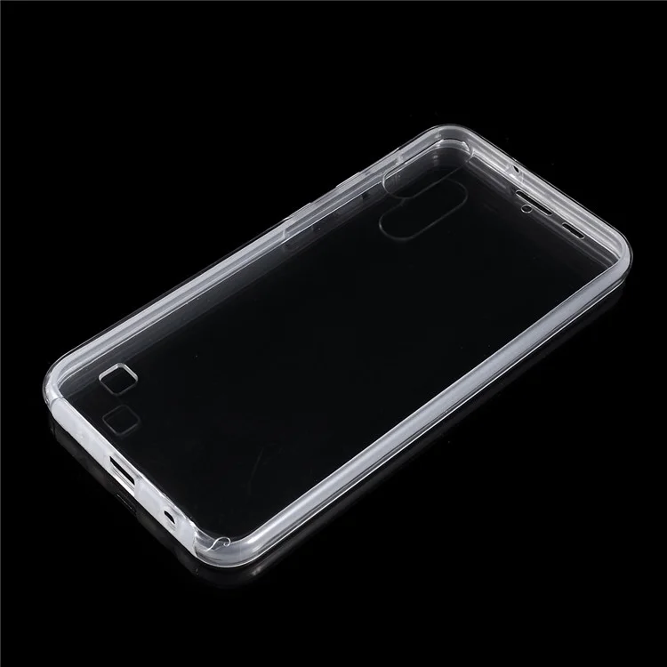 Transparente TPU+PC Abnehmbar 2-in-1 Alleingepackte Telefonhülle Für Samsung Galaxy M10 / Galaxy A10