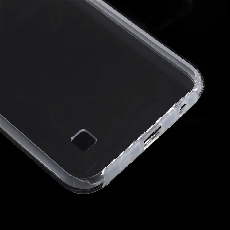 Transparent TPU+PC Detachable 2-in-1 All-wrapped Phone Case for Samsung Galaxy M10 / Galaxy A10