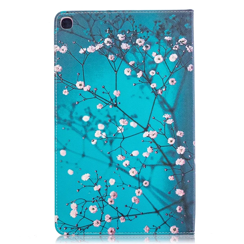 Pattern Printing Wallet Stand Leather Case for Samsung Galaxy Tab A 10.1 (2019) T510 - Wintersweet