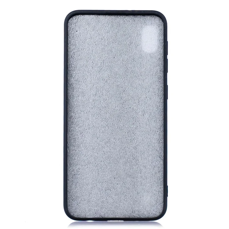 Funda TPU de color sólido para Samsung Galaxy A10 - Negro