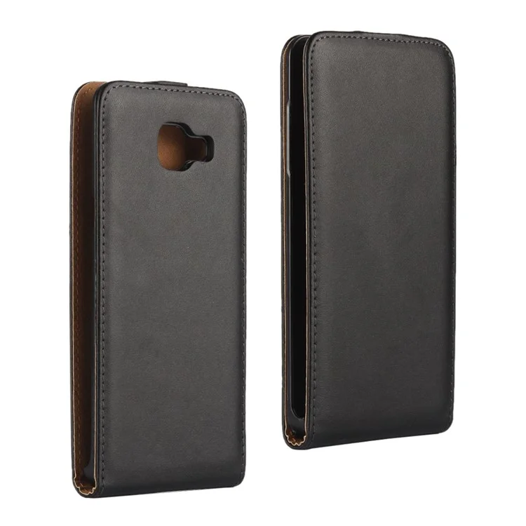 Genuine Split Leather Vertical Flip Case for Samsung Galaxy A5 SM-A510F (2016)