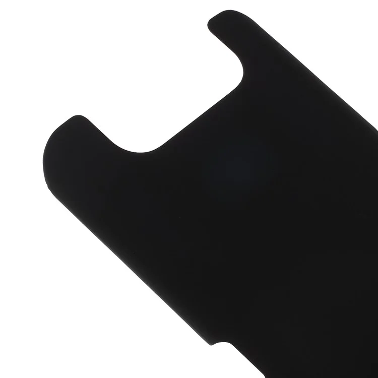 Custodia rigida in PC lucido e gommato per Samsung Galaxy A80 / A90 - Nero