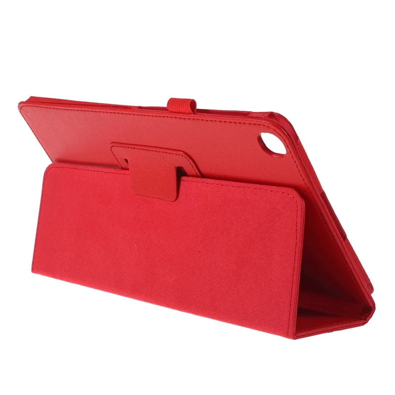 Leather Stand Tablet Protective Case for Samsung Galaxy TAB A 10.1 (2019) SM-T510 / SM-T515 - Red