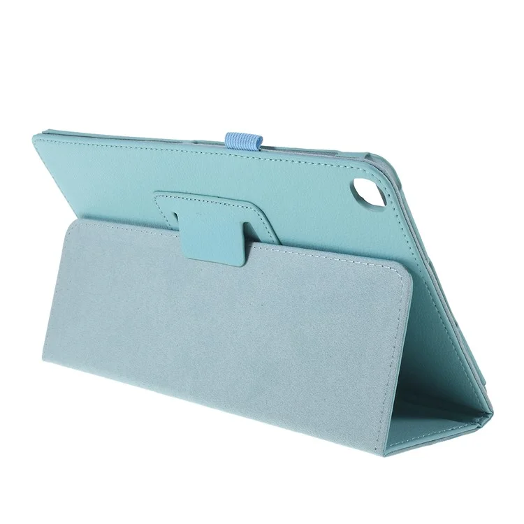 Leather Stand Tablet Protective Case for Samsung Galaxy TAB A 10.1 (2019) SM-T510 / SM-T515 - Baby Blue