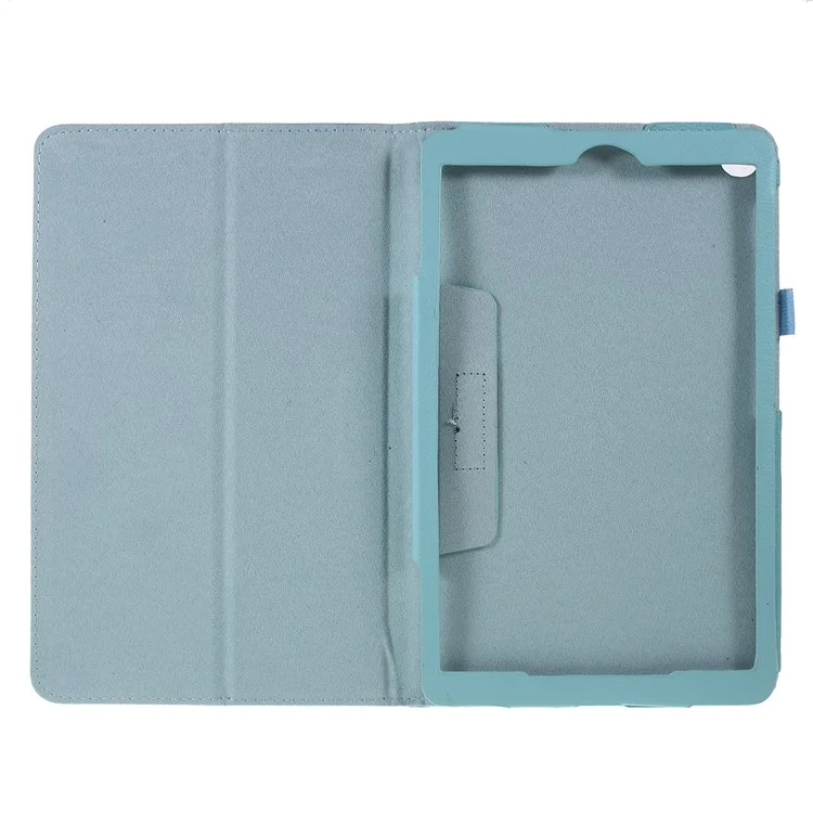 Leather Stand Tablet Protective Case for Samsung Galaxy TAB A 10.1 (2019) SM-T510 / SM-T515 - Baby Blue