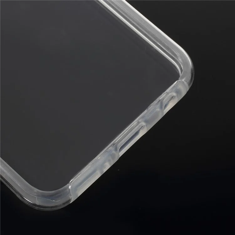 Côté pc + Tpu Dos Couverture de Téléphone Transparent Pour Samsung Galaxy A20e