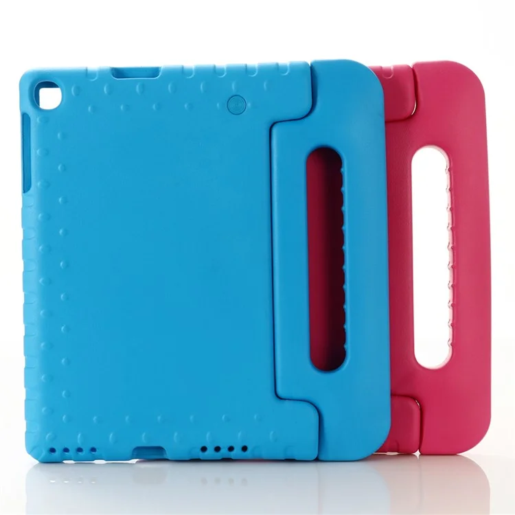 For Samsung Galaxy Tab A 10.1 (2019) SM-T510 Anti-scratch Kickstand Style Drop-proof EVA Hard Tablet Protection Case Cover - Blue