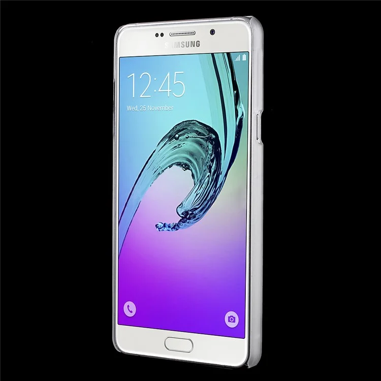 Translucent Phone PC Shell for Samsung Galaxy A5 SM-A510F (2016) - Stylish Flower