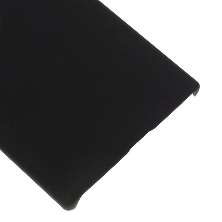 Glossy Rubberized Hard PC Phone Shell Covering Case for Samsung Galaxy Note 10 / Note 10 5G  - Black