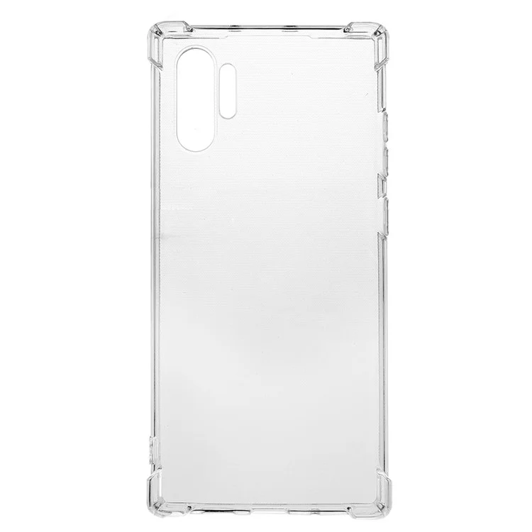 Shell de Teléfono TPU Suave Transparente Para Samsung Galaxy Note 10 Plus/Note 10 Más 5G Con Interno no Deslizante