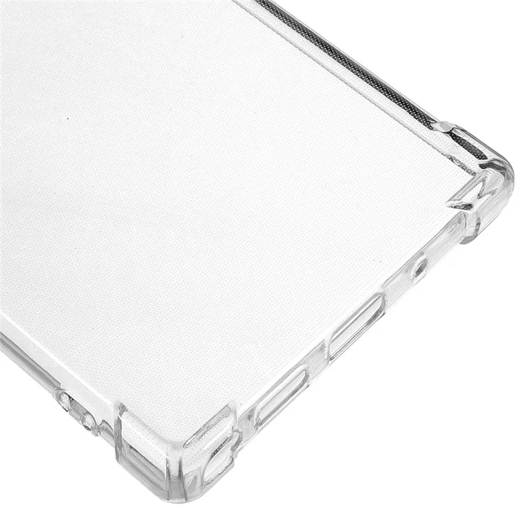 Shell de Teléfono TPU Suave Transparente Para Samsung Galaxy Note 10 Plus/Note 10 Más 5G Con Interno no Deslizante