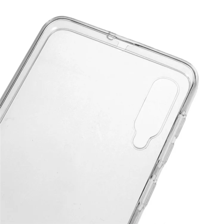 Clear PC Side + TPU Back Telephip Case Para Samsung Galaxy A50/a50s/a30s - Transparente