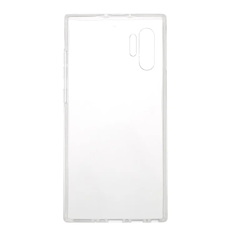 Shockproof Clear Acrylic+TPU Hybrid Phone Case for Samsung Galaxy Note 10+/Note 10 Plus/10 Plus 5G