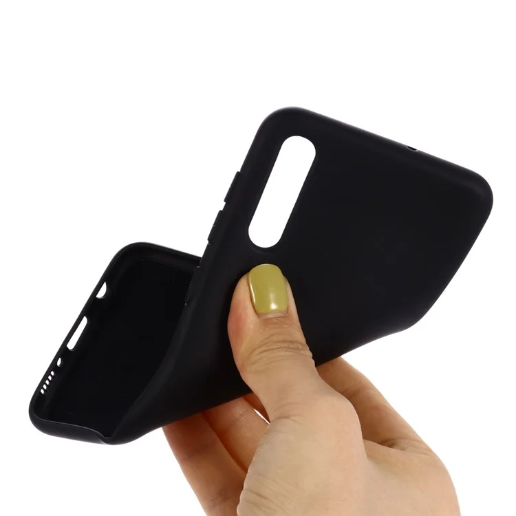 Liquid Silicone Case for Samsung Galaxy A50/A50s/A30s - Black