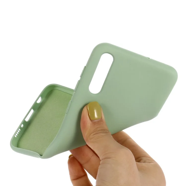 Funda De Silicona Líquida Para Samsung Galaxy A50 / A50S / A30S - Verde