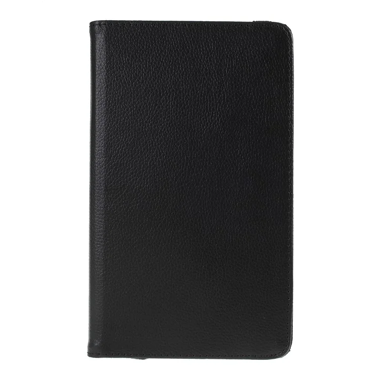 Litchi-Textur PU-Ledergehäuse zum Schutz von Tablet für Samsung Galaxy Tab A 8.0 Wi-Fi (2019) T290/ LTE T295 - Schwarz