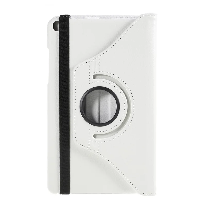 Litchi Texture PU Leather Protective Tablet Case for Samsung Galaxy Tab A 8.0 Wi-Fi (2019) T290/ LTE T295 - White
