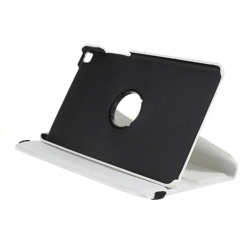 Litchi Texture PU Leather Protective Tablet Case for Samsung Galaxy Tab A 8.0 Wi-Fi (2019) T290/ LTE T295 - White