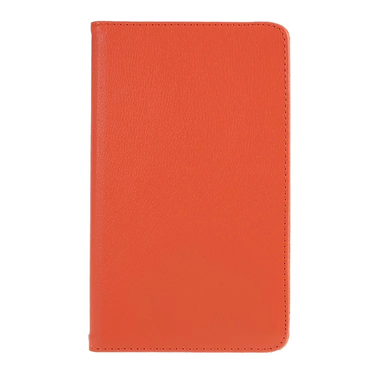 Litchi Texture PU Leather Protective Tablet Case for Samsung Galaxy Tab A 8.0 Wi-Fi (2019) T290/ LTE T295 - Orange