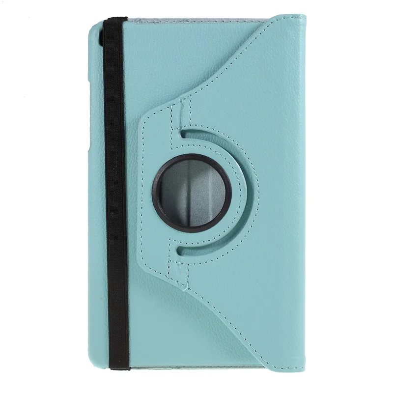 Litchi Texture PU Leather Protective Tablet Case for Samsung Galaxy Tab A 8.0 Wi-Fi (2019) T290/ LTE T295 - Baby Blue
