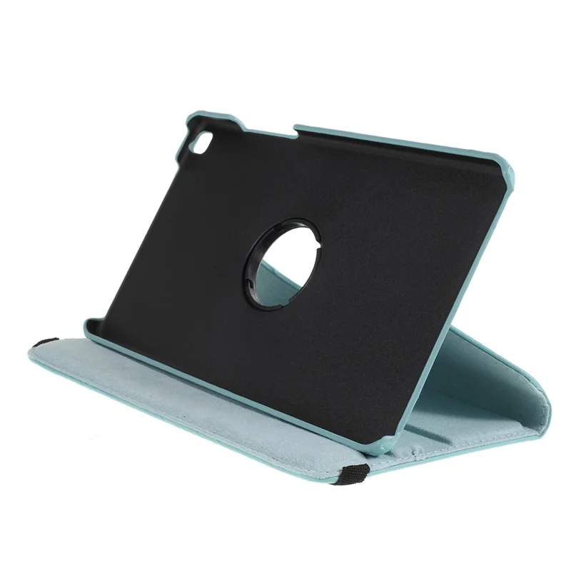 Litchi Texture PU Leather Protective Tablet Case for Samsung Galaxy Tab A 8.0 Wi-Fi (2019) T290/ LTE T295 - Baby Blue