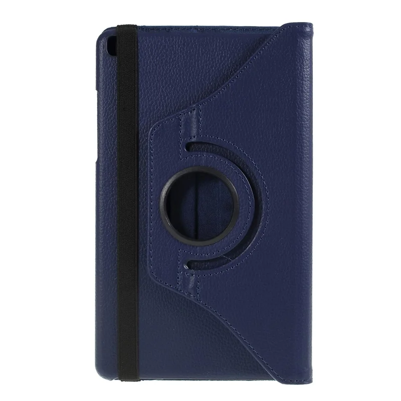 Litchi Texture PU Leather Protective Tablet Case for Samsung Galaxy Tab A 8.0 Wi-Fi (2019) T290/ LTE T295 - Dark Blue
