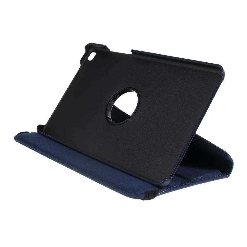 Litchi Texture PU Leather Protective Tablet Case for Samsung Galaxy Tab A 8.0 Wi-Fi (2019) T290/ LTE T295 - Dark Blue