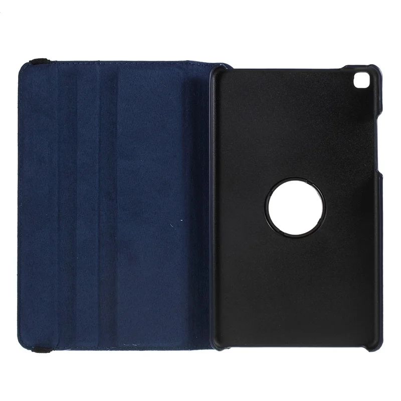 Litchi Texture PU Leather Protective Tablet Case for Samsung Galaxy Tab A 8.0 Wi-Fi (2019) T290/ LTE T295 - Dark Blue